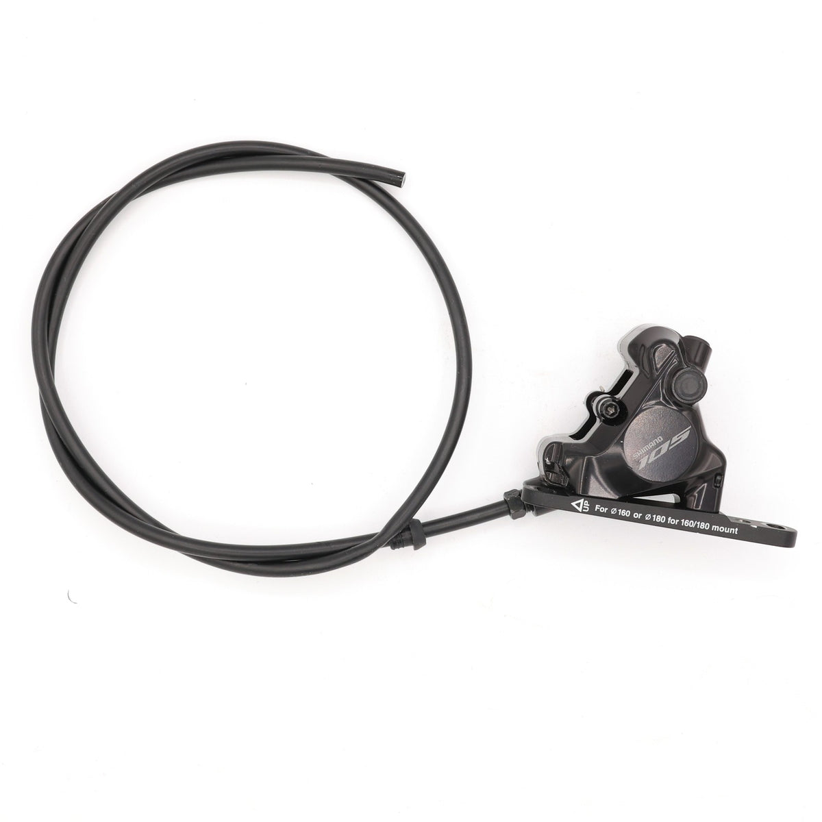 Shimano 105 BR-R7170 Hydraulic Disc Brake Caliper Flat Mount w/ Hose 1