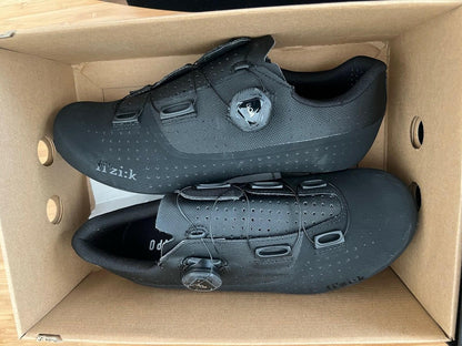 Fizik Tempo Overcurve R4 Wide Black/Black EU 40.5 Road Shoes 4