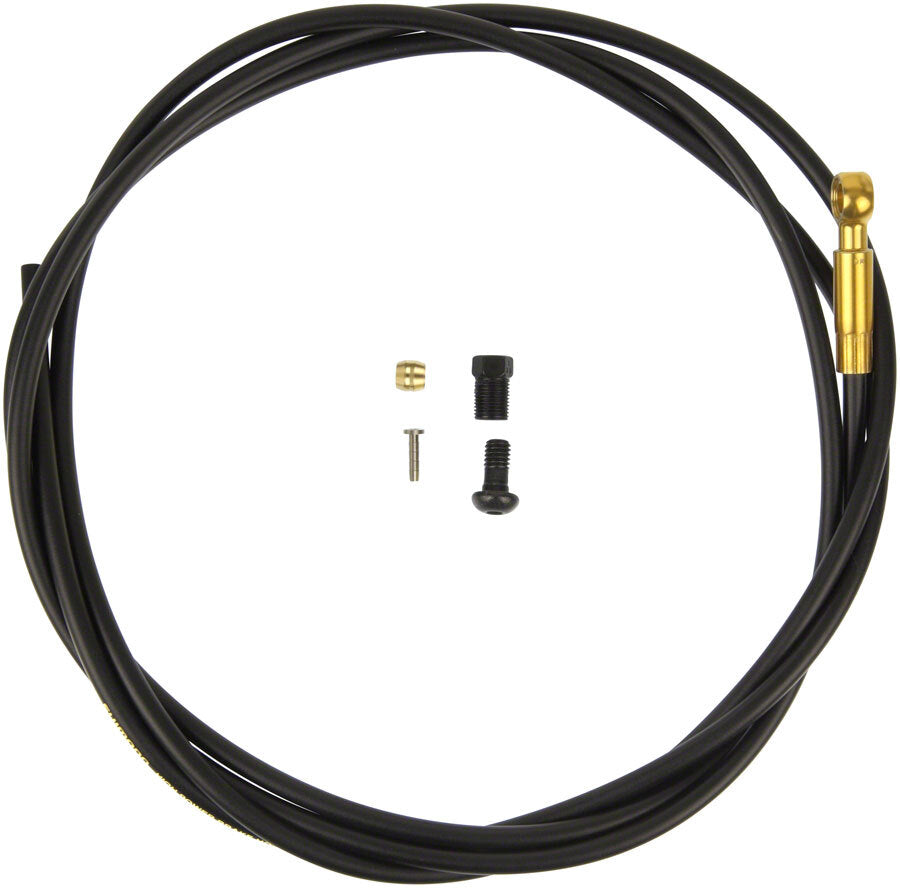 Shimano BRAKE HOSE(RESIN) SM-BH90-SBLS SAINT 2000MM. Color Black. 1