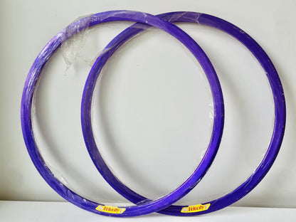 NOS Australian Velocity Deep V 700c Alloy Rim Set 32h NMSW - Purple Anodized 1