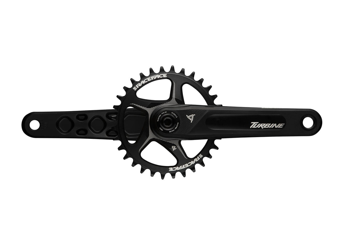 RaceFace Turbine Crank Arm Set - 165mm 143 Spindle Black 1