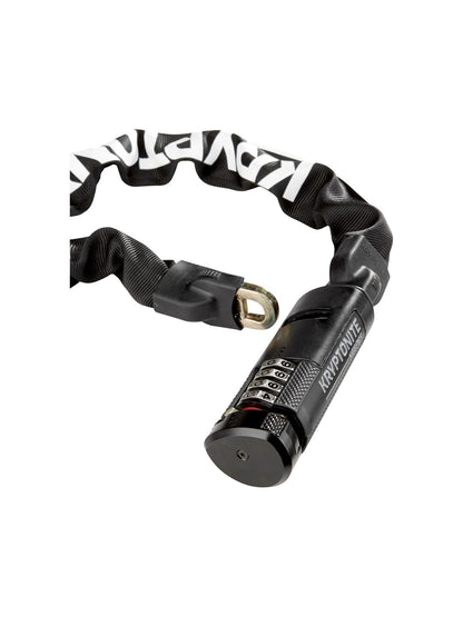 Kryptonite Keeper 790 Combo Integrated Chain Lock 7mm x 90cm (35.4) Black 2
