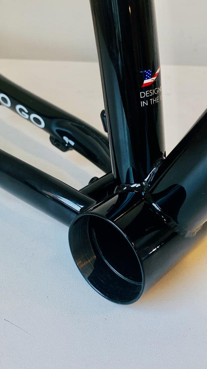 Volagi Viaje XL Cream Cr-Mo Frame & Full Carbon Fork 53cm BB386EVO 4