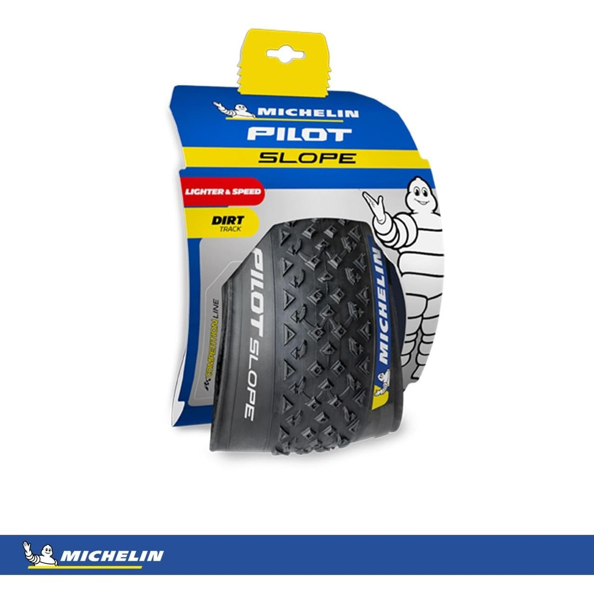 Michelin Pilot Slope Tire 26 x 2.25 Tubeless Folding Bead Black 26" Mountain 7