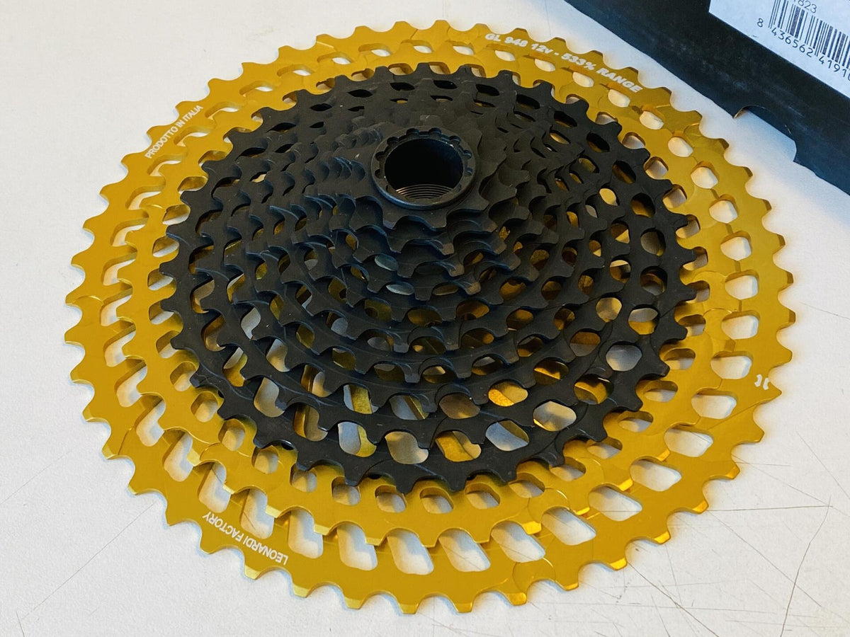 Leonardi General Lee 12-Speed XD Cassette Black/Gold 9-48T New In Box 2