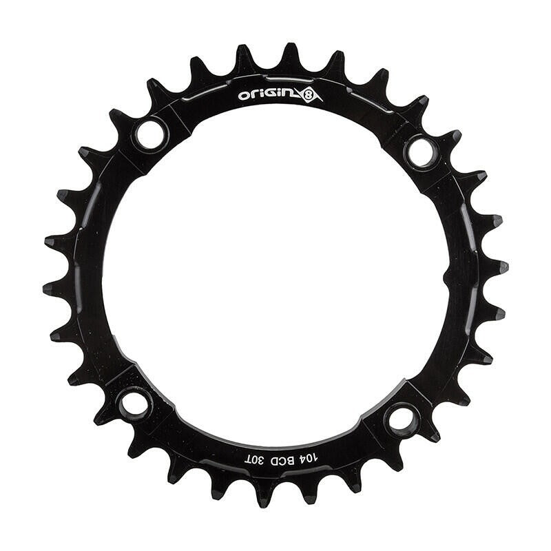 Origin-8 Holdfast 1x Chainrings Chainring Or8 Holdfast 104mm 30t 10/11s 4b Bk 1