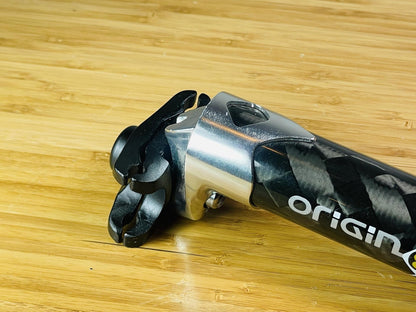 NOS Storage-Worn Origin8 Original Carbon Seatpost 31.6mm x 280mm 3