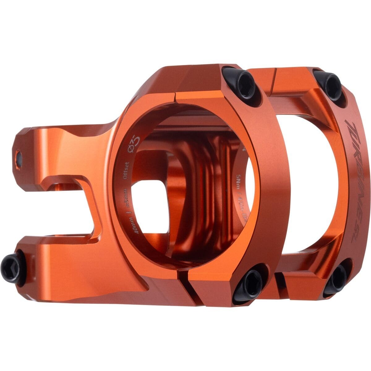Race Face Turbine-SL Stem (35.0) 0/6mm x 40mm Orange 2