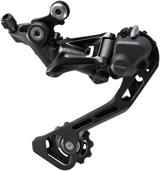 Shimano GRX RD-RX400 Rear Derailleur - 10-Speed, Long Cage, Black, With Clutch 1