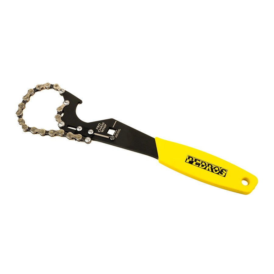 Pro Chain Whip II Chain Whip Yellow/Black for 6-13 Speed Cassettes 290mm 1
